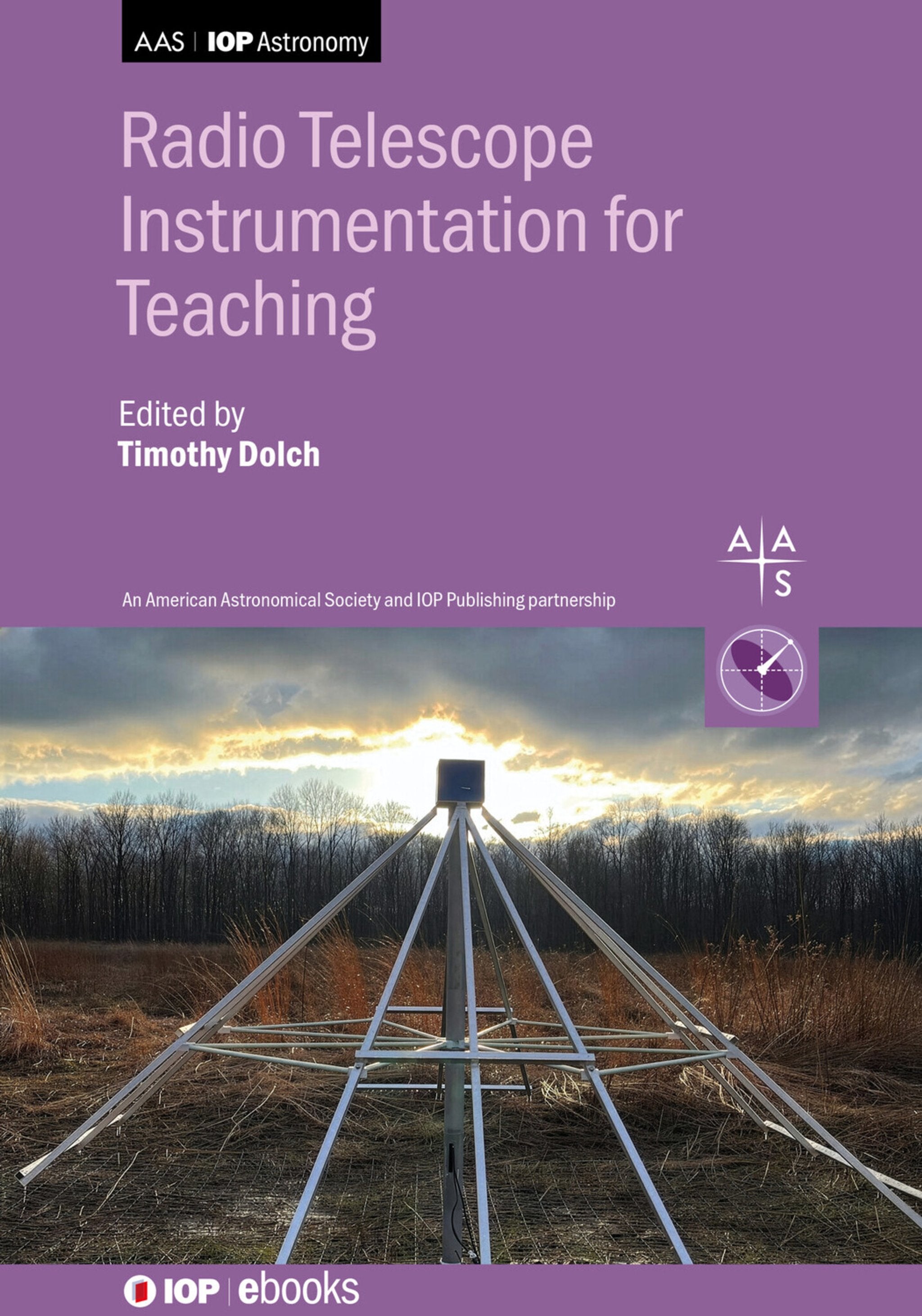 Cover image for Radio Telescope Instrumentation for Teaching ISBN 9780750356015